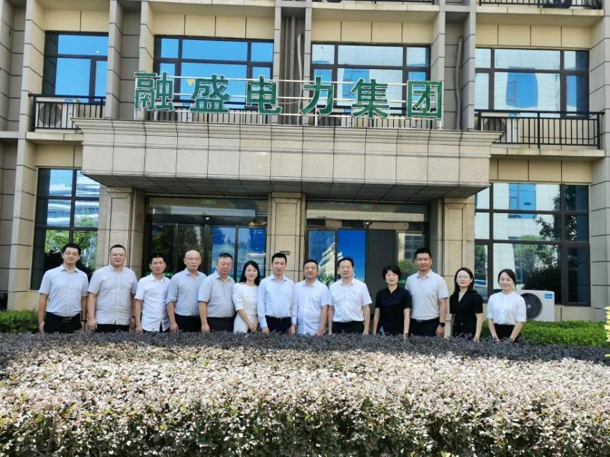 ABB集团中国区副总裁杨嵘一行莅临我司考察调研